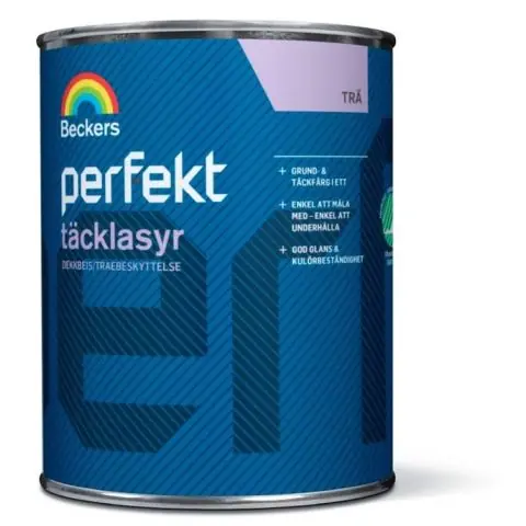 Populärt val Beckers Perfekt Täcklasyr
